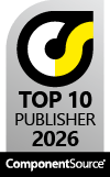 Top 10 publisher 2026 - ComponentSource